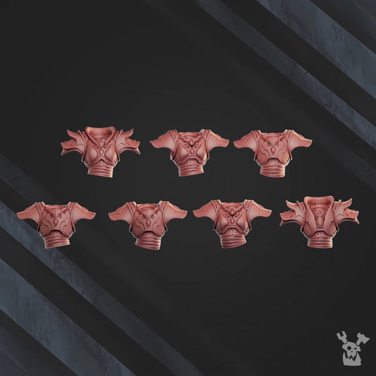 3d Printed Orbit Guardians Squad x7 by DakkaDakka Miniatures