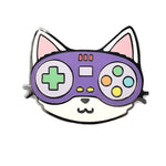 Kolorspun Controller Cat golf ball marker with colorful design, used for marking golf balls on the course.