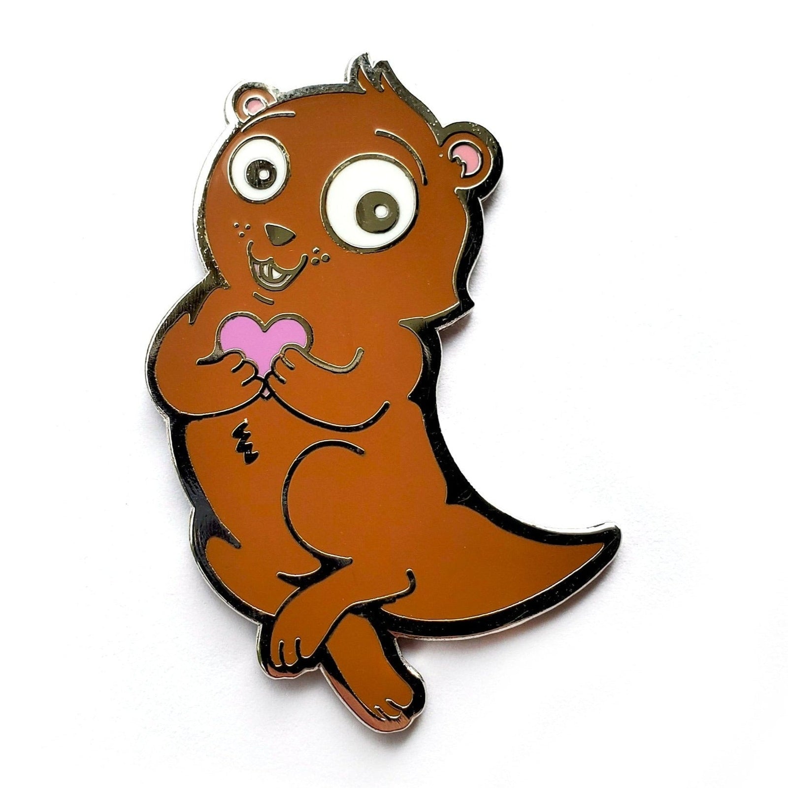 Kolorspun Significant Otter golf ball marker featuring a colorful otter design for easy ball marking on the golf course