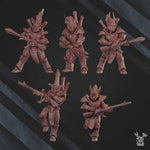 3d Printed Shadow Blade Squad x5 by DakkaDakka