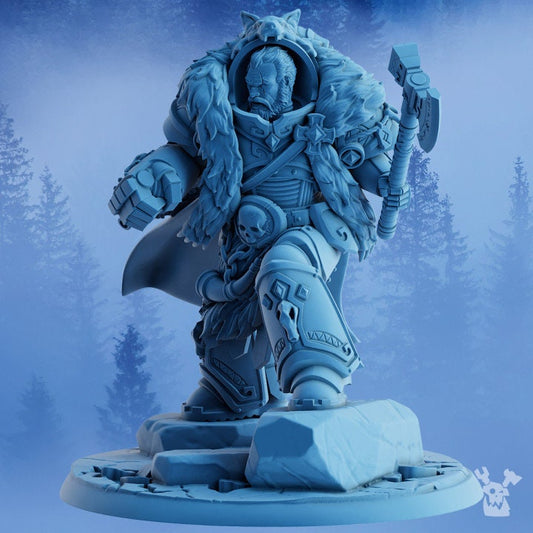 3d Printed Asver the Storm Father by DakkaDakka