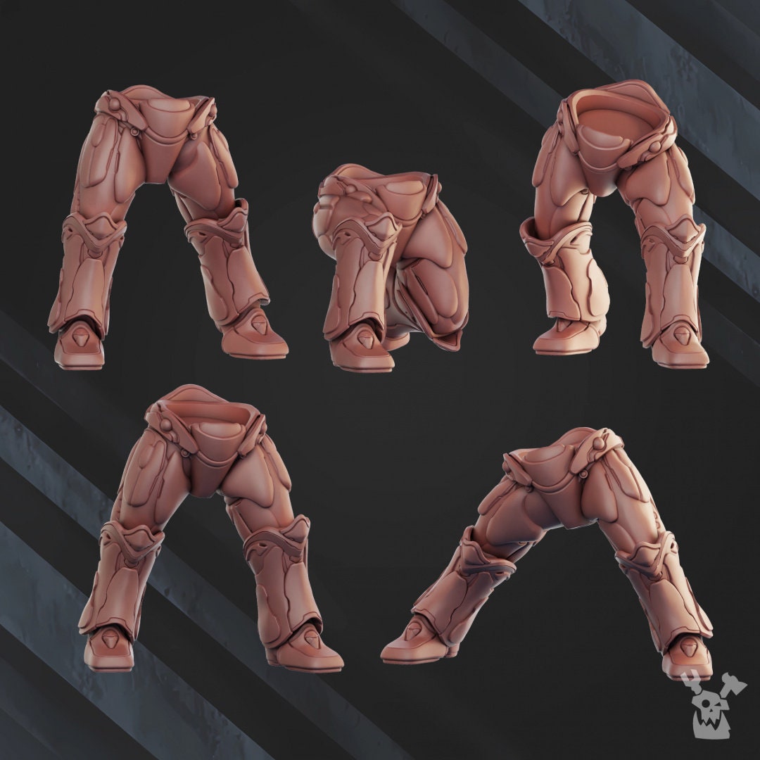 3d Printed Web Jumper Squad x5 by DakkaDakka