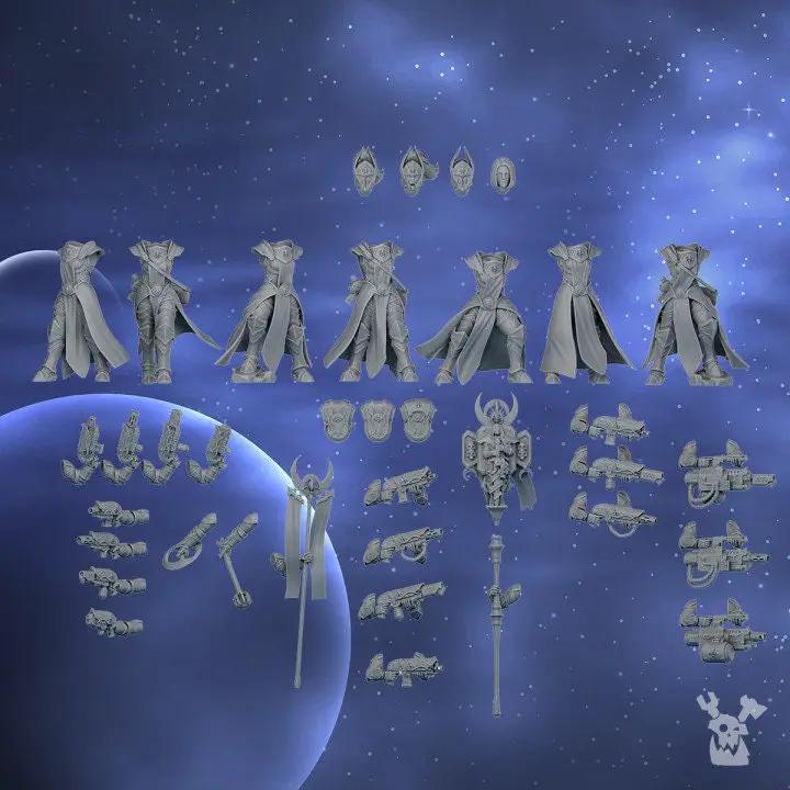 3d Printed Nova Star Squad x10 by DakkaDakka