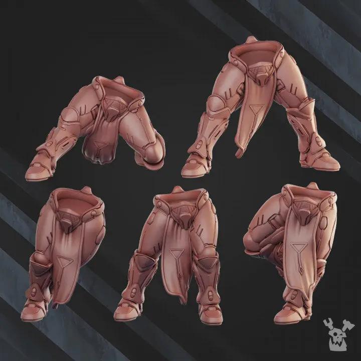 3d Printed Comet Screamers Squad x5 by DakkaDakka