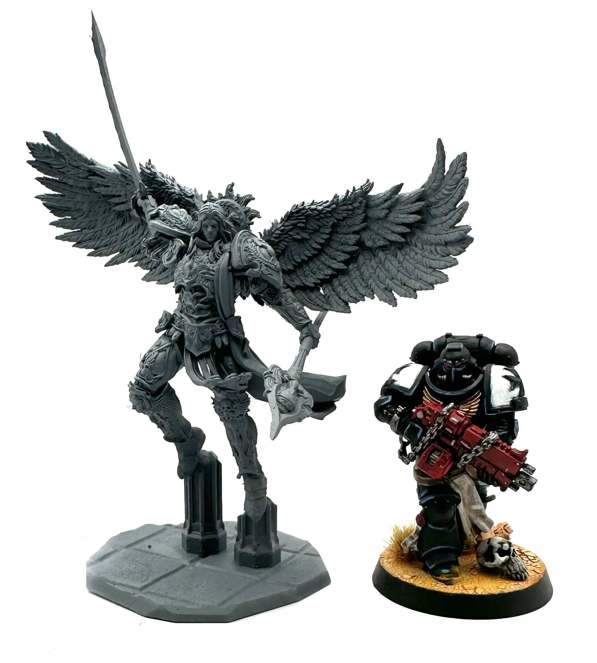 3D Printed Angel of Glory by 3DArtGuy Miniatures by Last Hope Miniatures