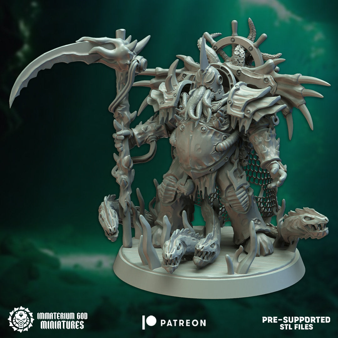 3d Printed Noxius the Plague Herald Immaterium God Miniatures