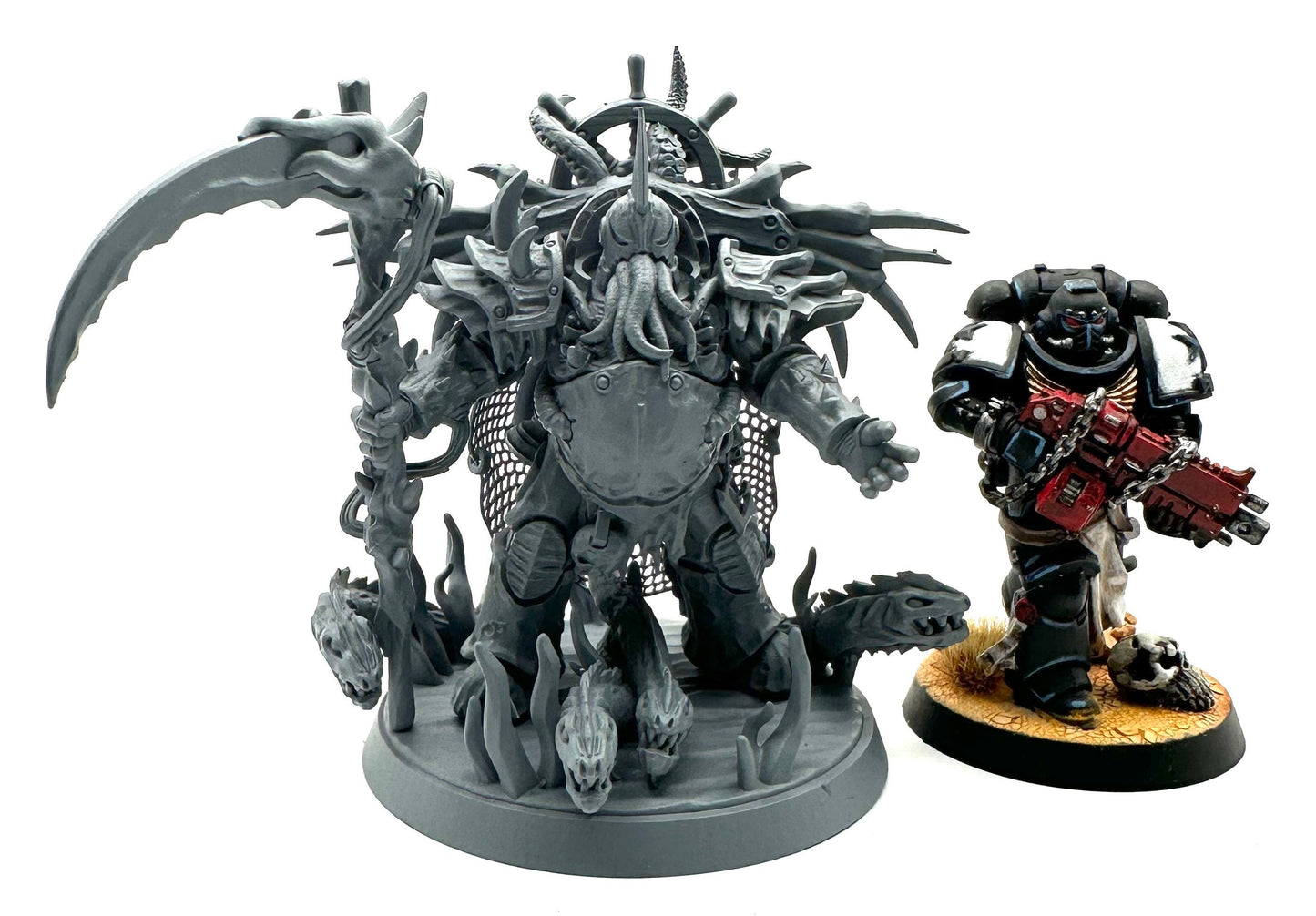 3d Printed Noxius the Plague Herald Immaterium God Miniatures