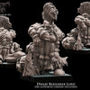 3D printed Dwarf Berserker Lord by Avatars of War