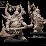 3D printed Ogre Khan by Avatars of War