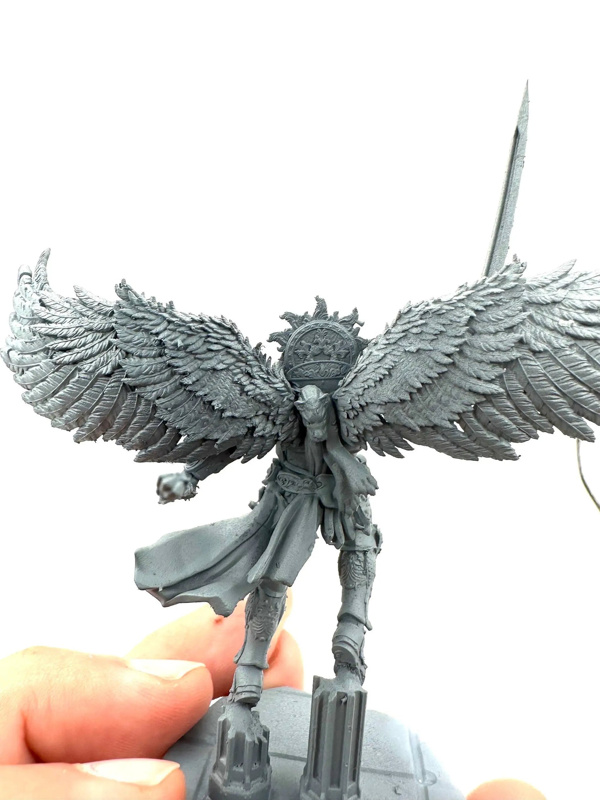 3D Printed Angel of Glory by 3DArtGuy Miniatures by Last Hope Miniatures