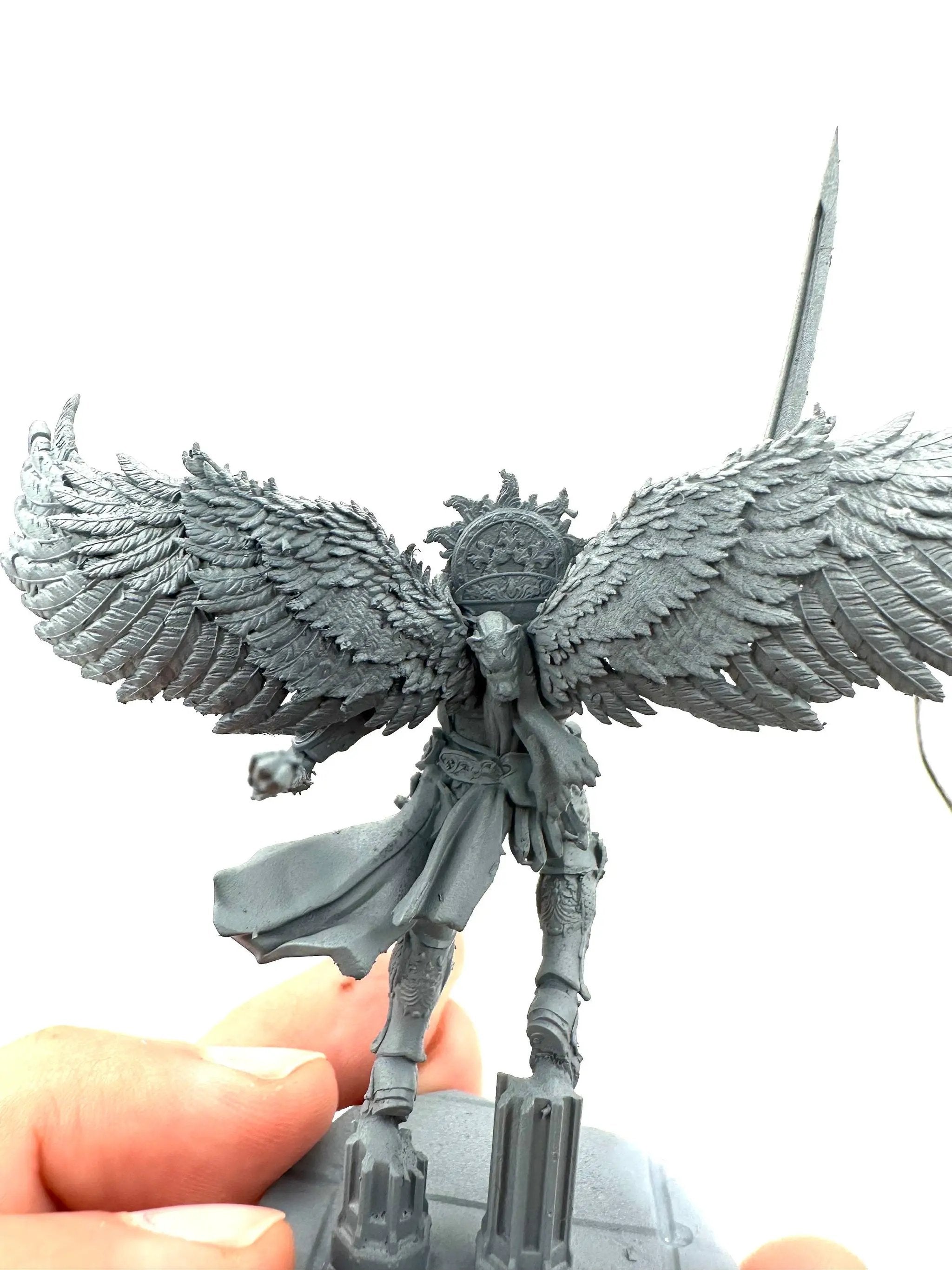 3D Printed Angel of Glory by 3DArtGuy Miniatures by Last Hope Miniatures