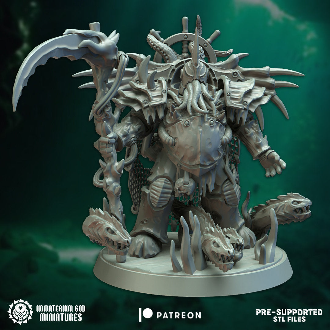 3d Printed Noxius the Plague Herald Immaterium God Miniatures