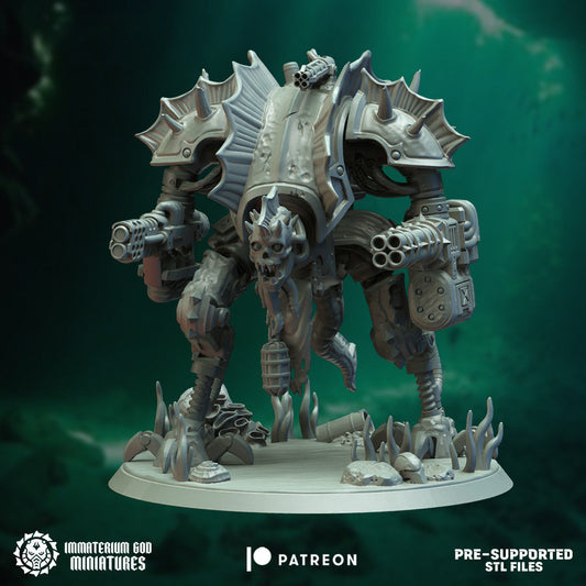 3d Printed Abyssal Hounds x2 by Immaterium God Miniatures