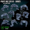 3d Printed Ork Pirate Legs x10 by Mekka Miniatures by Last Hope Miniatures