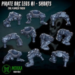 3d Printed Ork Pirate Legs x10 by Mekka Miniatures by Last Hope Miniatures