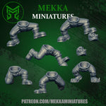 3d Printed Ork Legs x12 by Mekka Miniatures