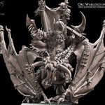 3D Printed Orc Warlord On Wyvern by Avatars of War