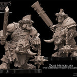 3D printed Ogre Mercenary by Avatars of War