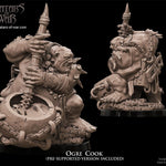 3D printed Ogre Cook by Avatars of War