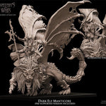 3D Printed Dark Elf Manticore by Avatars of War