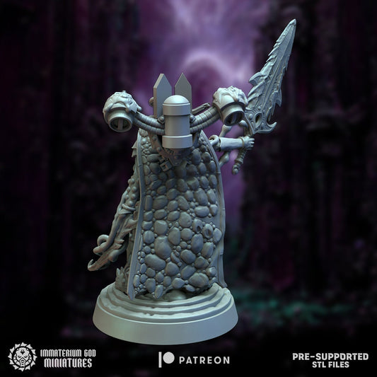 3d Printed Faceless Collector by Immaterium God Miniatures