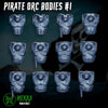 3d Printed Ork Pirate Bodies x12 by Mekka Miniatures by Last Hope Miniatures