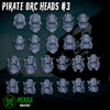 3d Printed Ork Pirate Heads x22 by Mekka Miniatures by Last Hope Miniatures