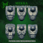 3d Printed Feral Ork Bodies x12 by Mekka Miniatures by Last Hope Miniatures