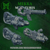 3d Printed Ork Big Guns x4 by Mekka Miniatures by Last Hope Miniatures