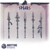 3d Printed Primal Hounds Spears x10 by Greytide Studio by Last Hope Miniatures