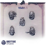 3d Printed Primal Hounds Heads x10 by Greytide Studio by Last Hope Miniatures