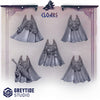 3d Printed Primal Hounds Cloaks x10 by Greytide Studio by Last Hope Miniatures
