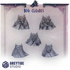 3d Printed Big Cloaks x10 by Greytide Studio by Last Hope Miniatures