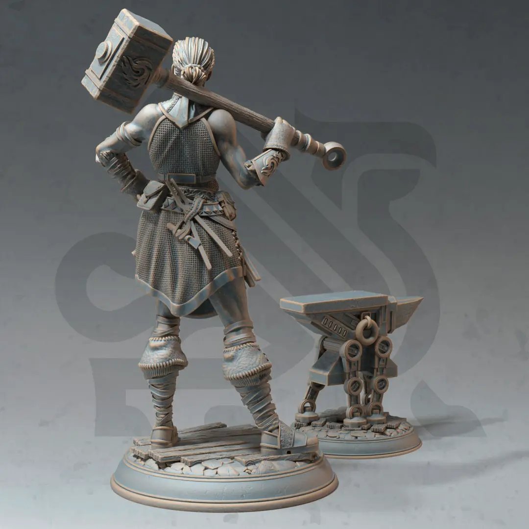 3D Printed Forge Adept Artificer by DM Stash by Last Hope Miniatures