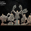 3d Printed Infernal Dwarf Berserkers x5 by Lost Kingdom Miniatures by Last Hope Miniatures