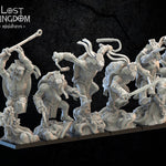 3d Printed Cowabunga Ayotl Squad x5 by Lost Kingdom Miniatures