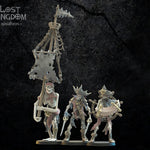 3d Printed Skeletal Buccaneers Command Group by Lost Kingdom Miniatures by Last Hope Miniatures
