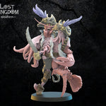 3d Printed Conjoined Twin Captains by Lost Kingdom Miniatures by Last Hope Miniatures