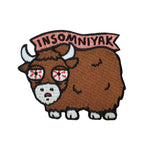 Kolorspun Insomniyak Patch shown on skin, designed to promote restful sleep with a discreet adhesive patch.