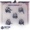 3d Printed Shoulderpads x10 by Greytide Studio by Last Hope Miniatures
