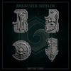 3d Printed Breacher Shields x8 by Greytide Studio by Last Hope Miniatures