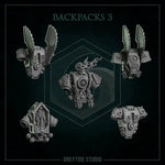 3d Printed Backpacks x10 by Greytide Studio by Last Hope Miniatures