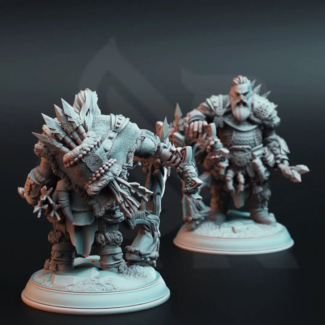 3D Printed Monster Slayer Ranger by DM Stash by Last Hope Miniatures