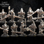 3d Printed Coatl Guard x10 by Lost Kingdom Miniatures