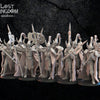 3d Printed Dark Elf Hisu Guard x10 by Lost Kingdom Miniatures