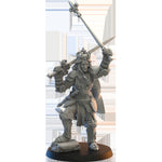 3d Printed Mismeria, Queen of Mercia by Lost Kingdom Miniatures
