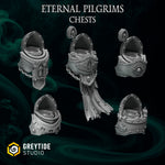 3d Printed Eternal Pilgrim Chests x5 by Greytide Studio