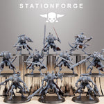 3D Printed Raticus Curdsters x10 by StationForge Miniatures