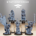 3D Printed Scavenger Cultists x5 by StationForge Miniatures