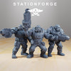 3D Printed National Guard Guerrillas x3 by StationForge Miniatures